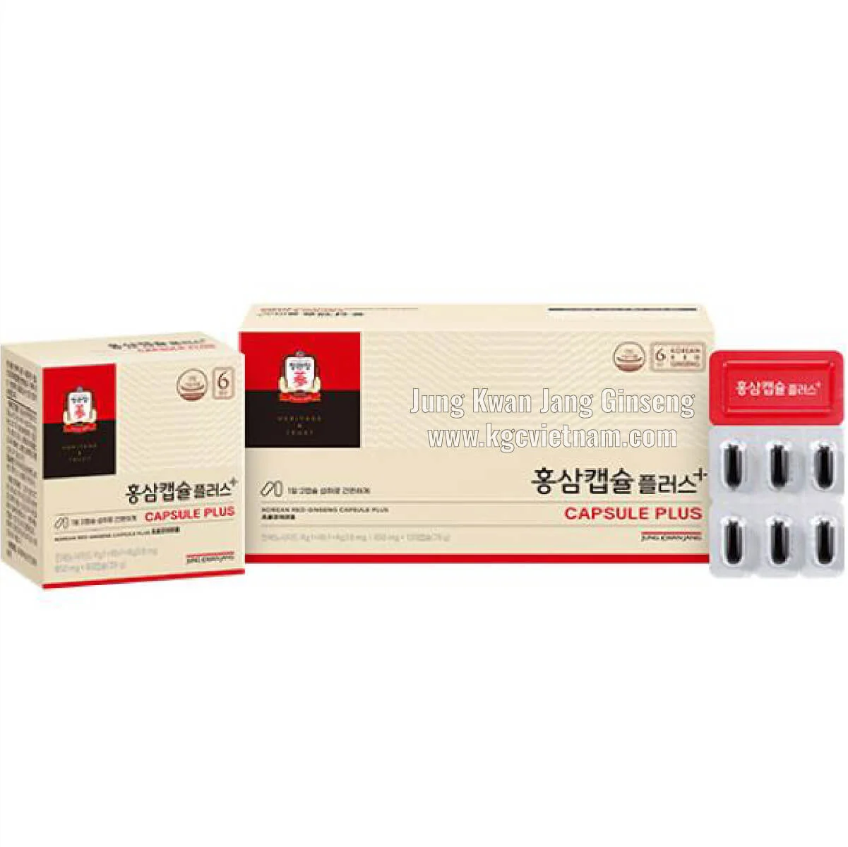 Viên Hồng Sâm KGC Jung Kwan Jang Capsule Plus 650mg 120 Viên