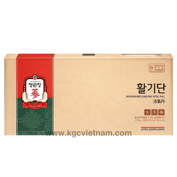 Viên Hồng Sâm Vital Pill KGC Jung Kwan Jang Hwal Gi Dan 30 Viên