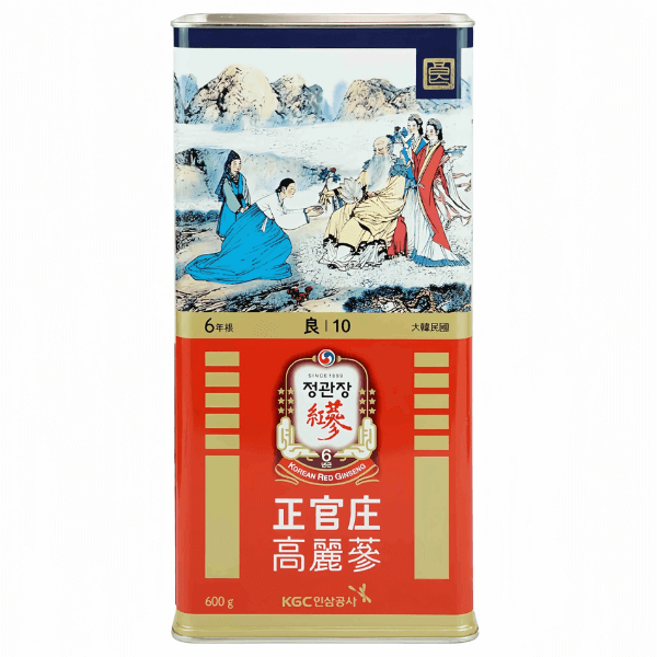 Hồng sâm củ khô KGC Cheong Kwan Jang 600g Số 10 (14 củ)
