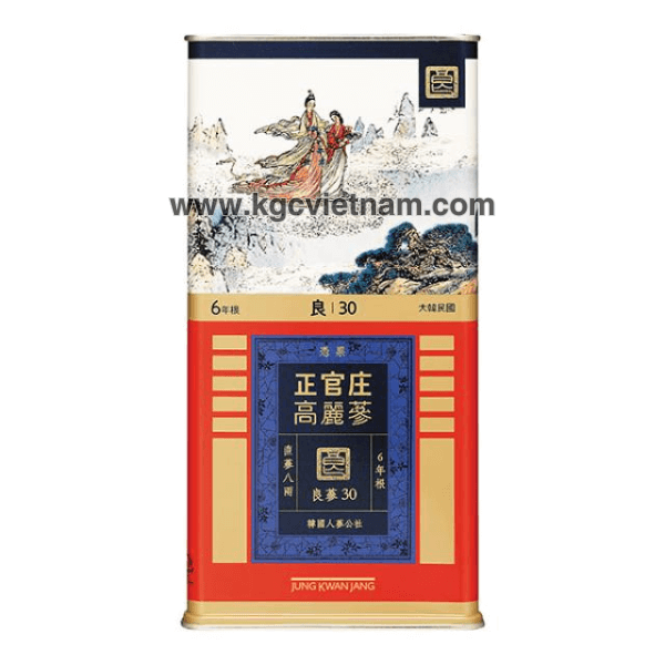 Hồng sâm củ khô KGC Jung Kwan Jang 300G 30PCS (19 củ)
