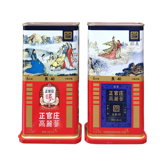 Hồng sâm củ khô KGC Jung Kwan Jang 37,5G 40PCS [3 củ]