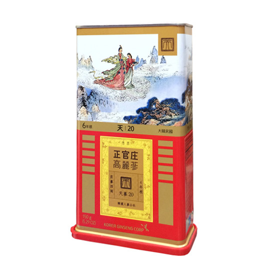 Thiên sâm củ khô KGC Jung Kwan Jang 150G 20PCS (7 củ)