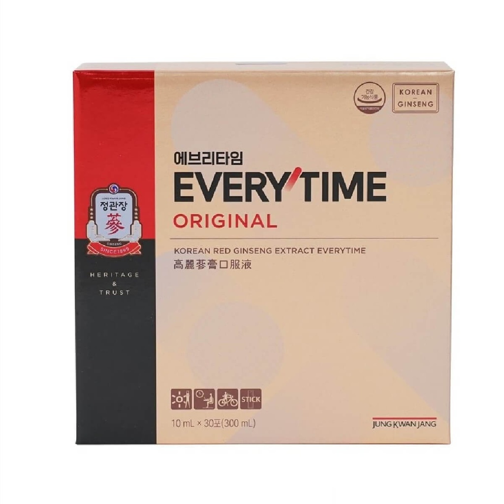 Nước Tinh Chất Hồng Sâm KGC Everytime Original 30 gói