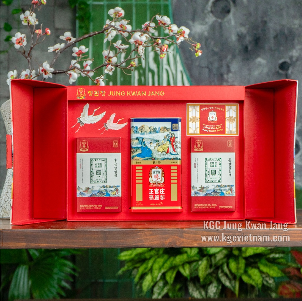 Set Quà Tặng Sức Khỏe KGC Jung Kwan Jang Thọ Phúc Khang Ninh