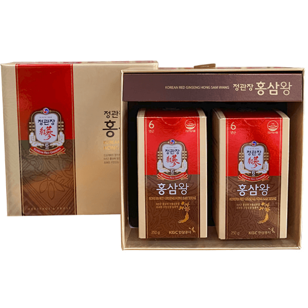 Cao Hồng Sâm Wang KGC Jung Kwan Jang 250g x 2 Lọ (Korean Red Ginseng Hong Sam Wang)
