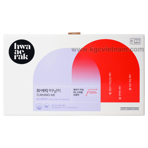 Nước Hồng Sâm Phụ Nữ Hwa Ae Rak Turning Me KGC Jung Kwan Jang