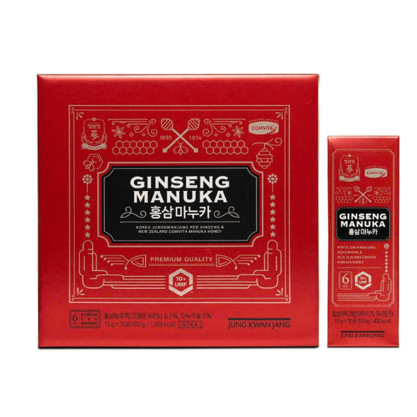 Tinh Chất Hồng Sâm Mật Ong Manuka KGC Jung Kwan Jang 30 gói