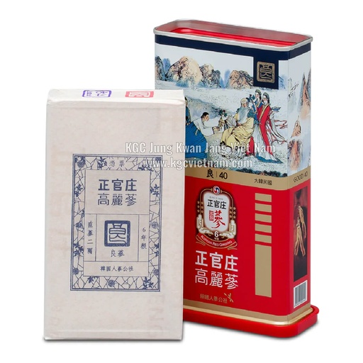 Hồng sâm củ khô KGC Cheong Kwan Jang 75G 40PCS (6 củ)