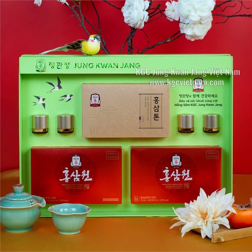 Quà tặng Hồng Sâm Sở Nguyện Thành Tựu KGC Jung Kwan Jang