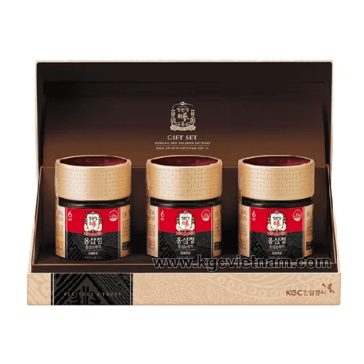 Cao Hồng Sâm KGC Jung Kwan Jang Gift Set Ginseng Extract hộp 3 lọ 110g