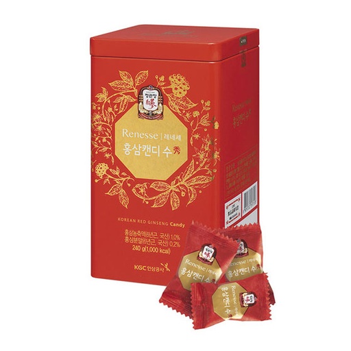 Kẹo Hồng Sâm Chính Phủ KGC Renesse Candy 240 Gram