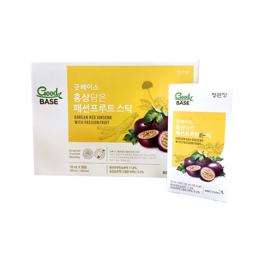 Nước Hồng sâm & Chanh dây (10ml x 30 gói)
