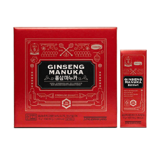 Tinh Chất Hồng Sâm Mật Ong Manuka KGC Jung Kwan Jang 30 gói